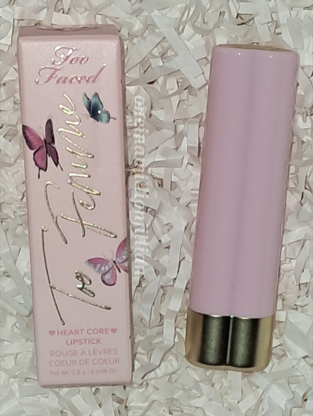 Too Faced Too Femme Heart Core Lipstick - Too Femme